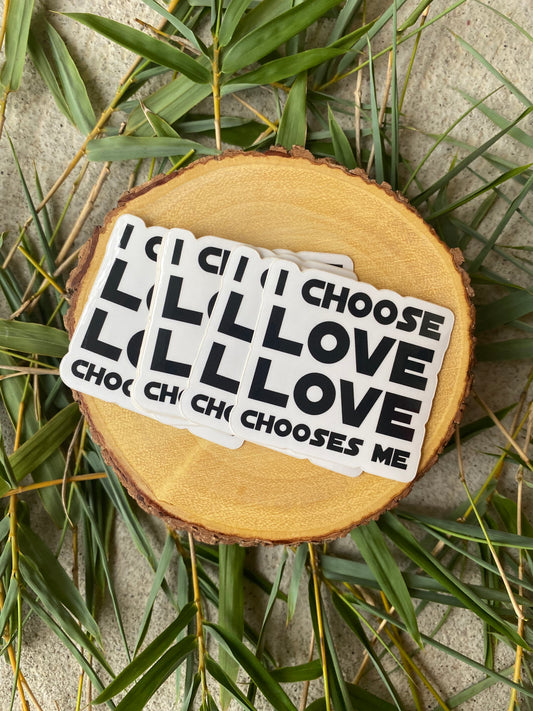 I Choose Love Sticker