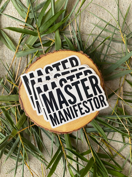Master Manifestor Sticker